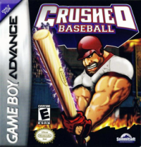 Crushed Baseball GameBoy Advance US box art